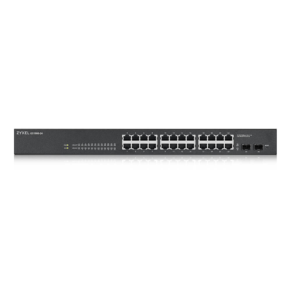 Zyxel Zyxel GS-1900-24 v2 24-poorts Gigabit Switch (GS1900-24-EU0102F)