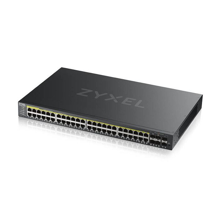 Zyxel Zyxel GS2220-50HP 50-Poorts Managed PoE+ Switch (GS2220-50HP-EU0101F)