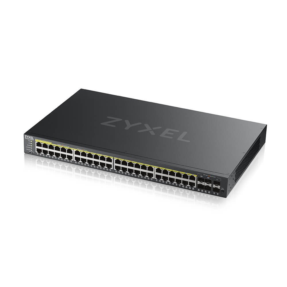 Zyxel Zyxel GS2220-50HP 50-Poorts Managed PoE+ Switch (GS2220-50HP-EU0101F)