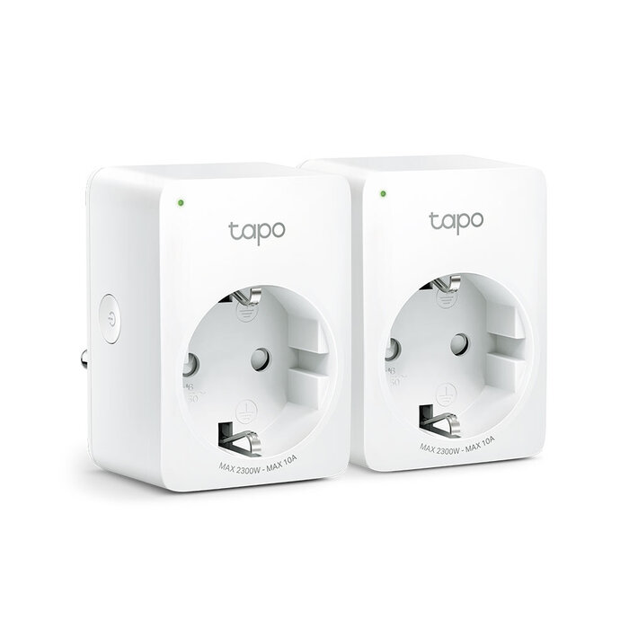 TP-Link TP-Link Tapo P100 Slimme Stekker - 2-Pack - Wi-Fi - Geen Hub Nodig
