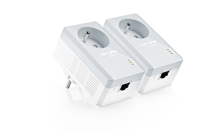 TP-Link TP-Link TL-PA4015P KIT, 500 Mbit/s, IEEE 802.3, IEEE 802.3u, Fast Ethernet, 10,100 Mbit/s, HomePlug AV, OFDM