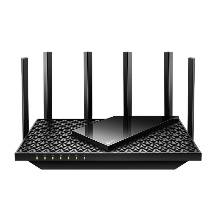 TP-Link TP-Link Archer AX72 Pro, Wi-Fi 6 (802.11ax), Dual-band (2.4 GHz / 5 GHz), Ethernet LAN, Zwart, Desktop/polerouter