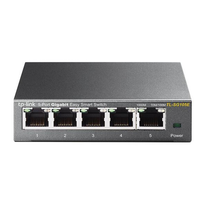 TP-Link TP-Link TL-SG105E 5-Poorts Gigabit Easy Smart Switch (TL-SG105E)