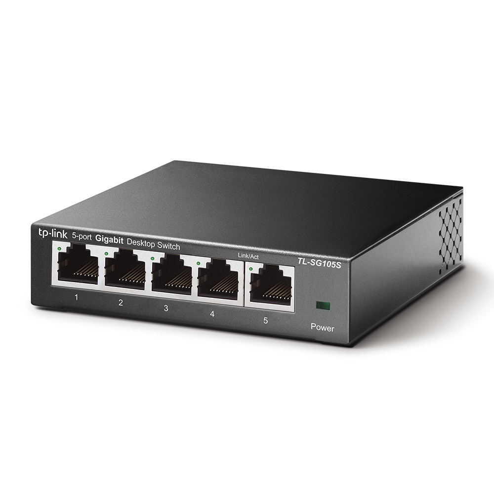 TP-Link TP-Link TL-SG105S 5-Poort Gigabit Switch (TL-SG105S)