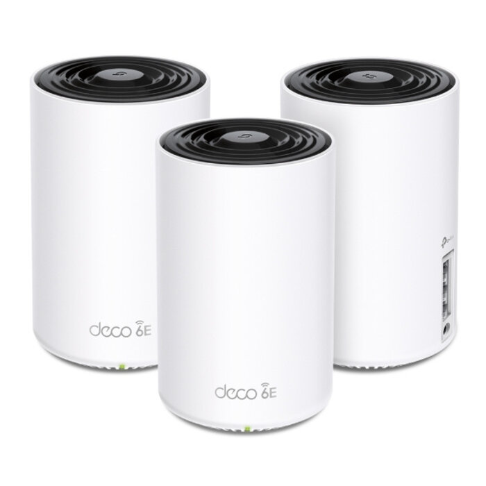 TP-Link TP-Link Deco XE75 Mesh WiFi 6E Systeem (3-pack) - Tot 695 m²