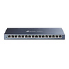 TP-Link TP-Link TL-SG116 16-Poorts Unmanaged Gigabit Switch - Staal
