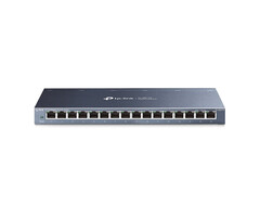 TP-Link TP-Link TL-SG116 16-Poorts Unmanaged Gigabit Netwerkswitch - Zwart/Staal