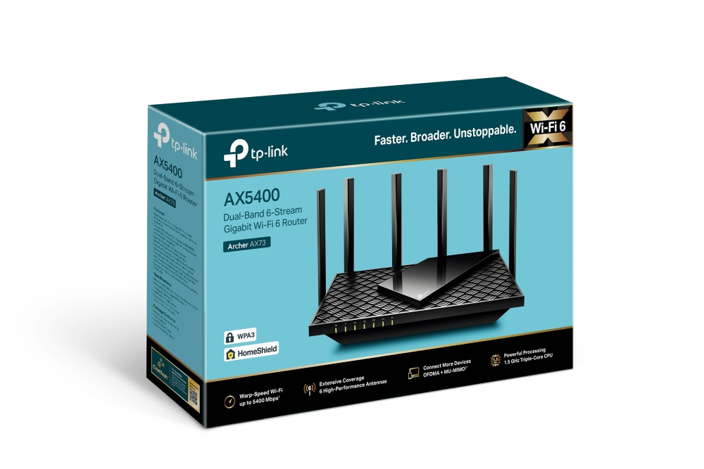 TP-Link TP-Link Archer AX73 Wi-Fi 6 Router (ARCHER AX73)