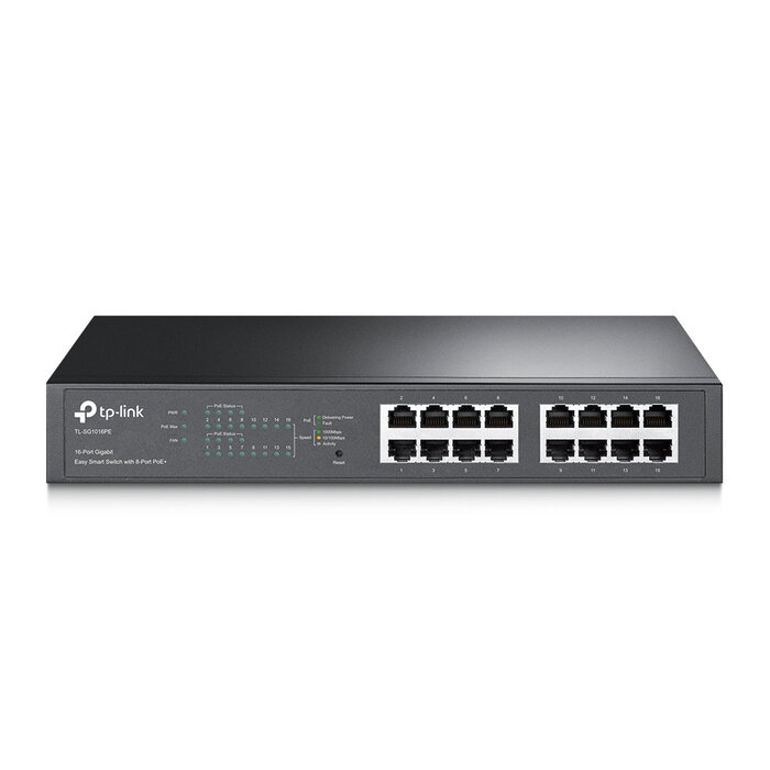TP-Link TP-Link TL-SG1016PE Gigabit Managed PoE+ Switch - 16 Poorten (110W)