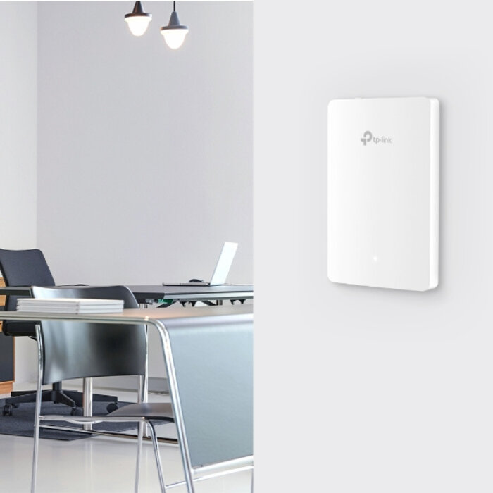 TP-Link TP-Link Omada EAP615-WALL AX1800 In-Wall Wi-Fi 6 Access Point