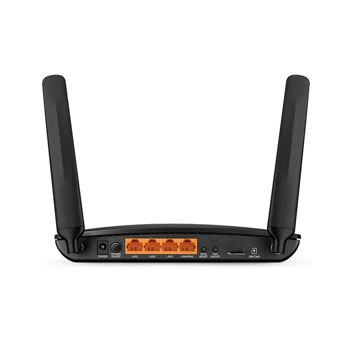 TP-Link TP-Link Archer MR400 AC1200 4G LTE Router met Simkaartslot - Zwart