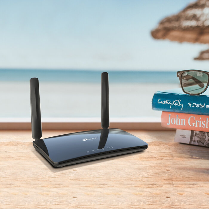 TP-Link TP-Link Archer MR400 AC1200 4G LTE Router met Simkaartslot - Zwart