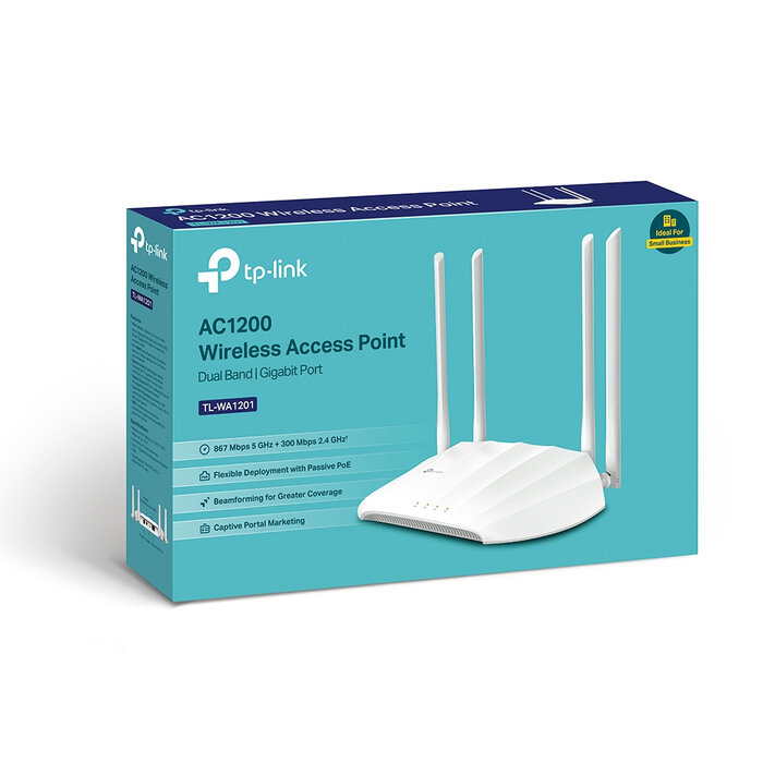 TP-Link TP-Link TL-WA1201 AC1200 Draadloos Access Point met PoE