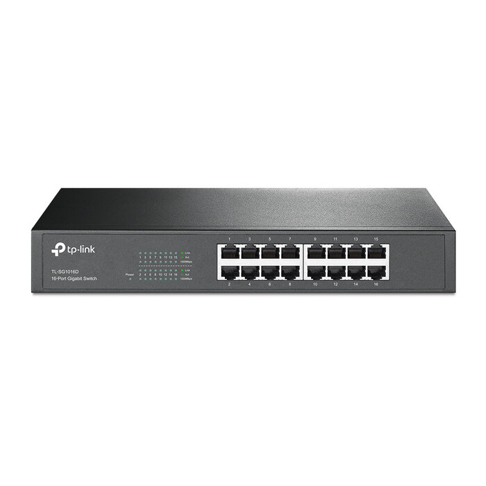 TP-Link TP-Link TL-SG1016D 16-Poorts Gigabit Unmanaged Desktop Switch