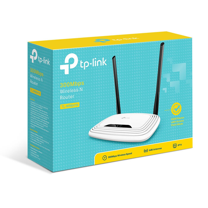 TP-Link TP-Link TL-WR841N N300 Draadloze Router - 300 Mbps - Wit