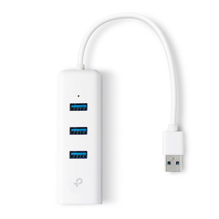 TP-Link TP-Link UE330 3-poorts USB 3.0 Hub met Gigabit Ethernet Adapter