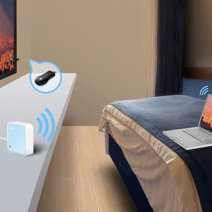 TP-Link TP-Link TL-WR802N N300 Nano Router - Compacte Reisrouter & WiFi Range Extender
