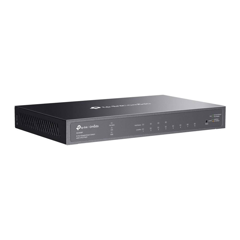 TP-Link TP-Link TL-SG2008P 8-Poorts Gigabit Switch met 4x PoE+ (62W)