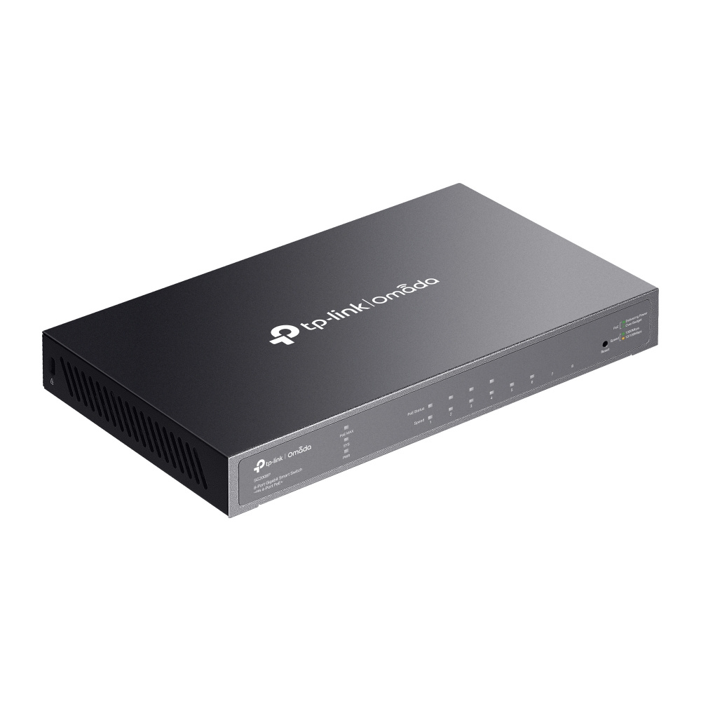 TP-Link TP-Link TL-SG2008P 8-Poorts Gigabit Switch met 4x PoE+ (62W)