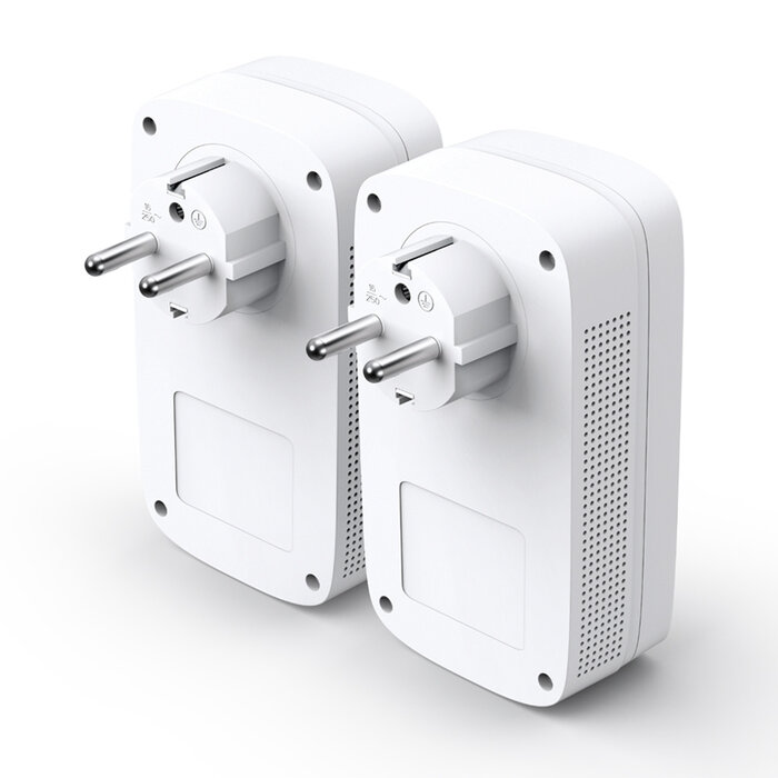 TP-Link TP-Link TL-PA8033P Powerline Kit - 1300Mbps - 2-delig met 3 Gigabit poorten en stopcontact