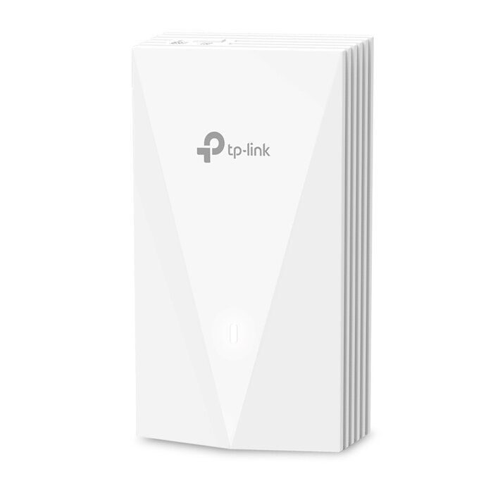 TP-Link TP-Link Omada EAP655-Wall, 2,4 GHz, 5 GHz, 2402 Mbit/s, HTTPS, SNMP, SNMPv2, SNMPv3, SSH, WPA-Enterprise, WPA2-Enterprise, WPA3-Enterprise, 10,100,1000 Mbit/s