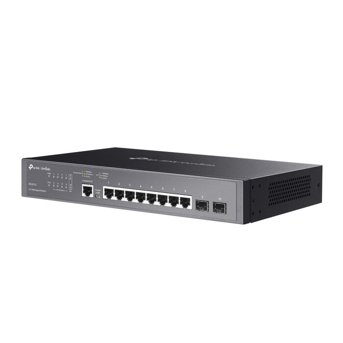 TP-Link TP-Link Omada SG3210 8-poorts Managed L2/L3 Gigabit Switch met 2 SFP poorten