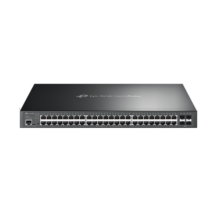 TP-Link TP-Link Omada SG3452P, Managed, L2/L3, Gigabit Ethernet (10/100/1000), Power over Ethernet (PoE), Rack-montage, 1U