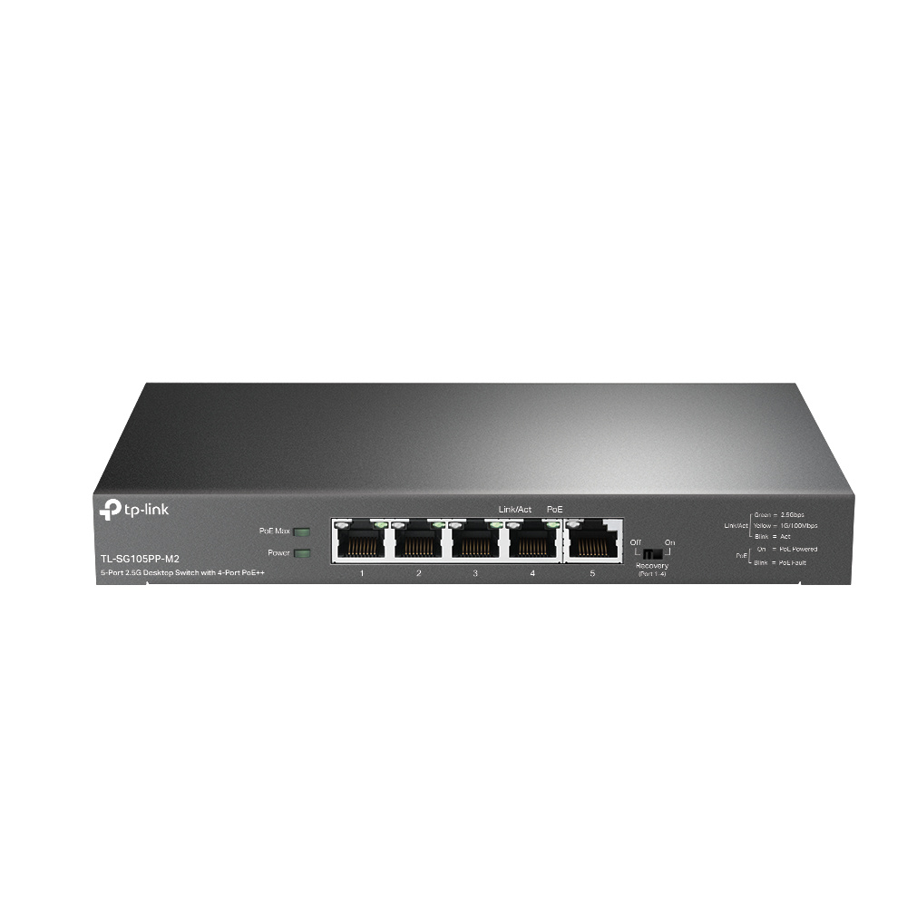 TP-Link TP-Link 5-Poorts 2.5G PoE++ Switch (TL-SG105PP-M2)