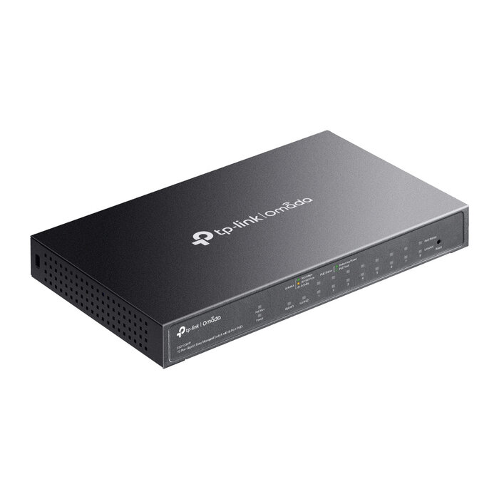 TP-Link TP-Link Omada ES210GMP 8-Poorts Managed Gigabit PoE+ Switch met 2 SFP-poorten