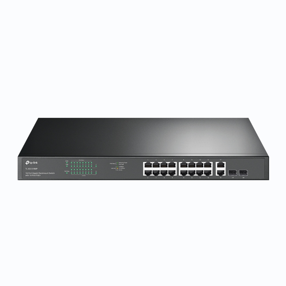 TP-Link TP-Link TL-SG1218MP 18-Poort Gigabit PoE+ Switch (TL-SG1218MP)
