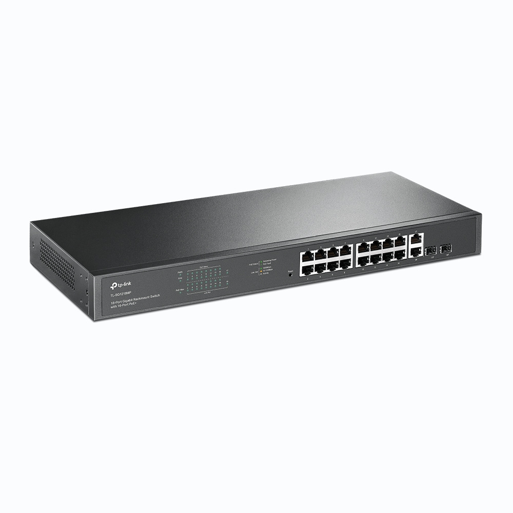 TP-Link TP-Link TL-SG1218MP 18-Poort Gigabit PoE+ Switch (TL-SG1218MP)