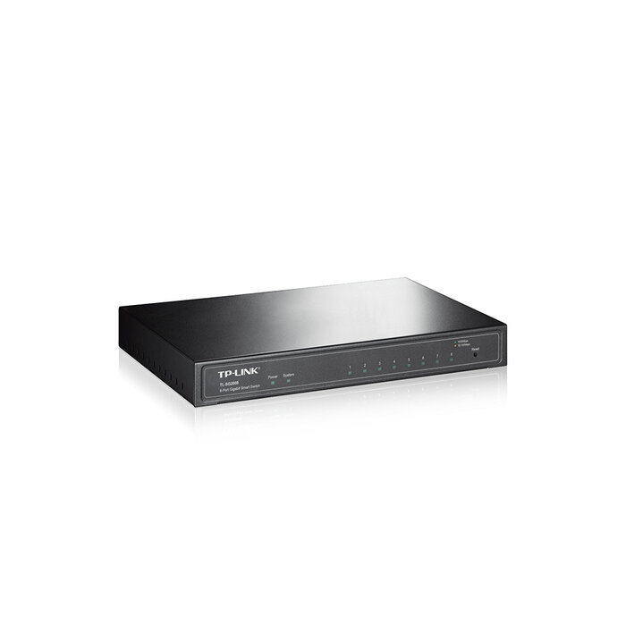 TP-Link TP-Link JetStream TL-SG2008 8-Poorts L2 Managed Gigabit Switch met Omada SDN