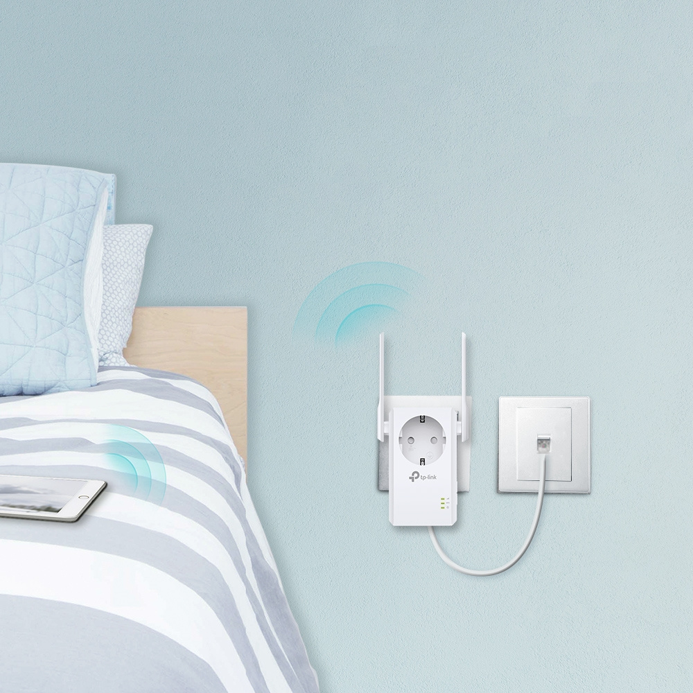 TP-Link TP-Link TL-WA860RE WiFi Versterker met Stopcontact - 300 Mbps