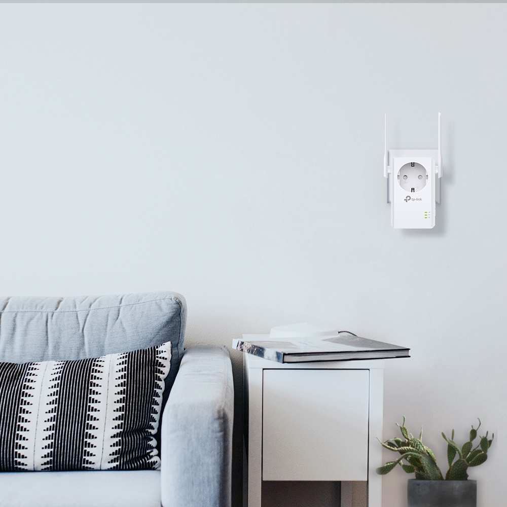 TP-Link TP-Link TL-WA860RE WiFi Versterker met Stopcontact - 300 Mbps
