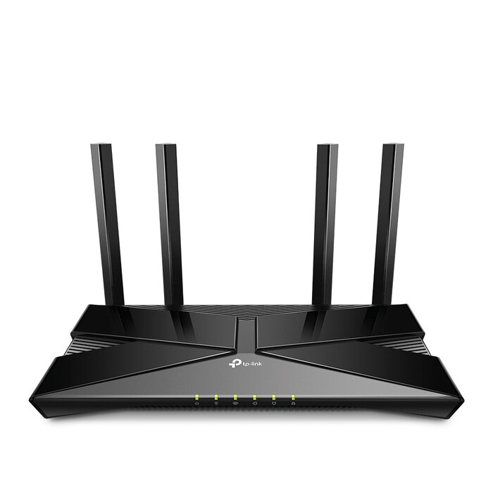TP-Link TP-Link Archer AX53, Wi-Fi 6 (802.11ax), Dual-band (2.4 GHz / 5 GHz), Ethernet LAN, Zwart, Router om neer te zetten