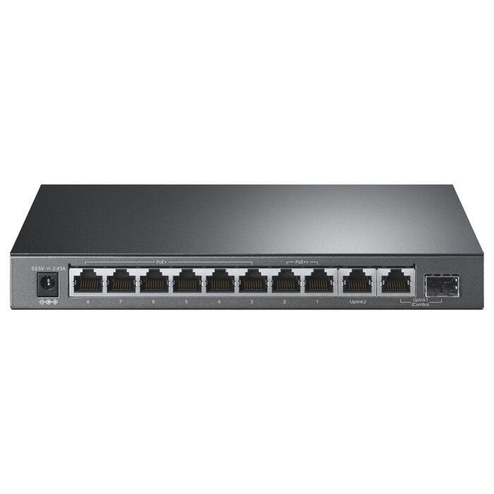 TP-Link TP-Link TL-SG1210PP 10-Poorts Gigabit PoE+ Switch (123W) - Unmanaged