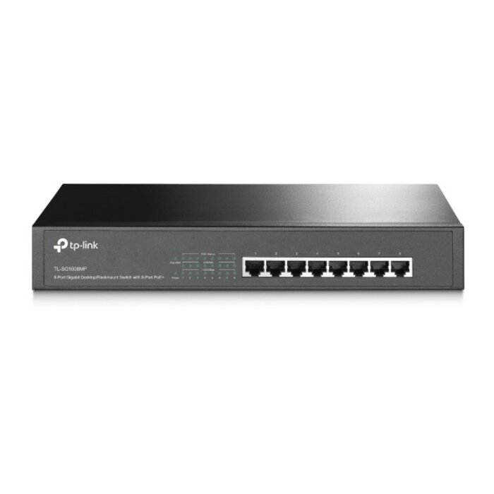 TP-Link TP-Link TL-SG1008MP 8-Poorts Gigabit PoE+ Switch (TL-SG1008MP)