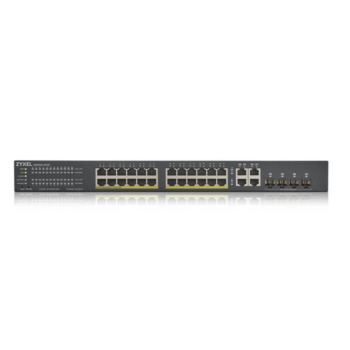 Zyxel Zyxel GS1920-24HPV2 24-Poorts Managed Gigabit PoE+ Switch (375W) - NebulaFlex