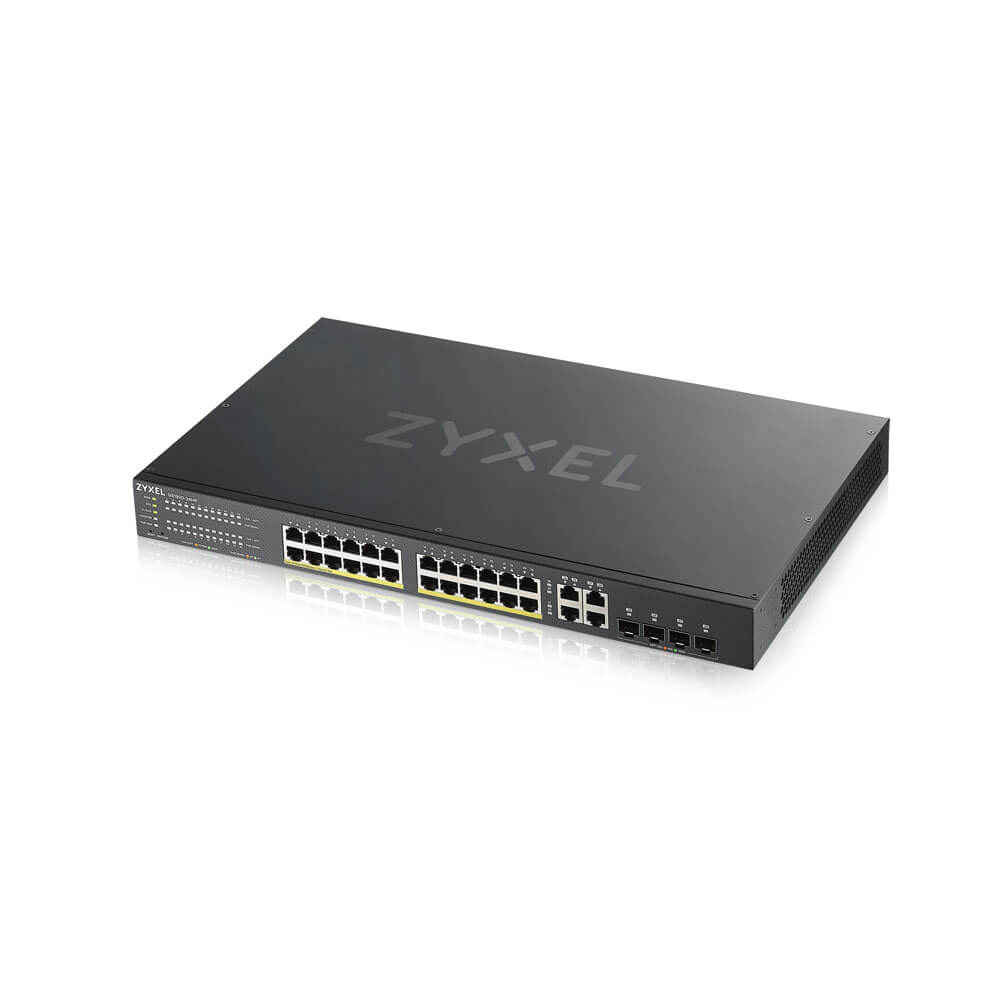 Zyxel Zyxel GS1920-24HPV2 24-Poorts PoE+ Switch (GS192024HPV2-EU0101F)