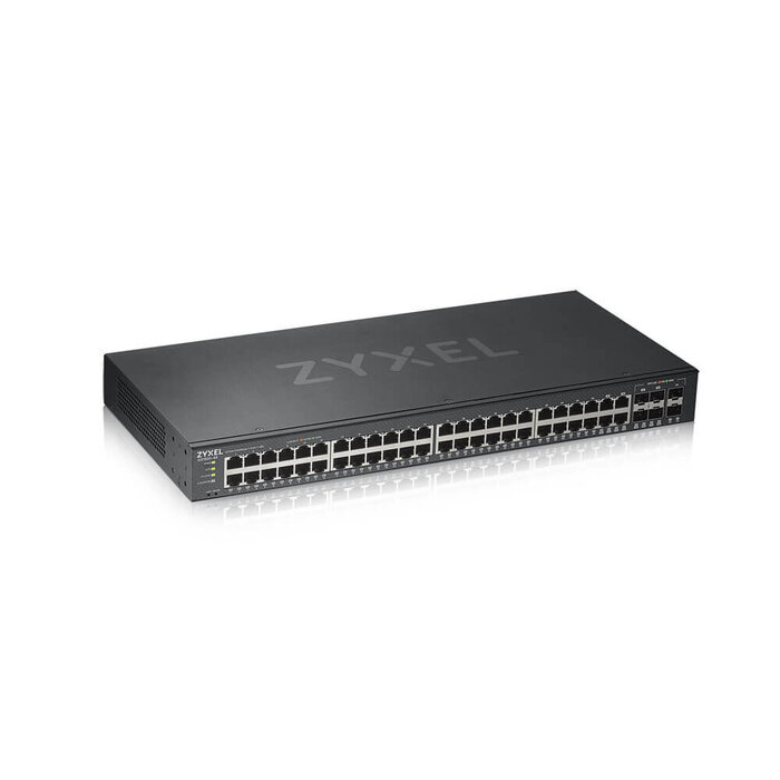 Zyxel Zyxel GS1920-48V2 48-poorts Gigabit Smart Managed Switch met NebulaFlex en SFP
