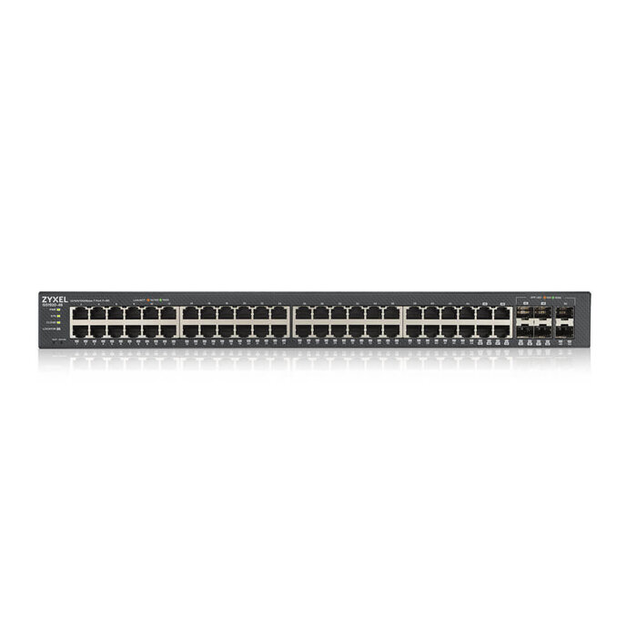 Zyxel Zyxel GS1920-48V2 48-poorts Gigabit Smart Managed Switch met NebulaFlex en SFP