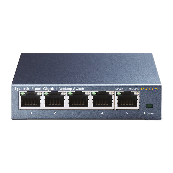 TP-Link TP-Link TL-SG105 5-Poorts Gigabit Desktop Switch - Unmanaged