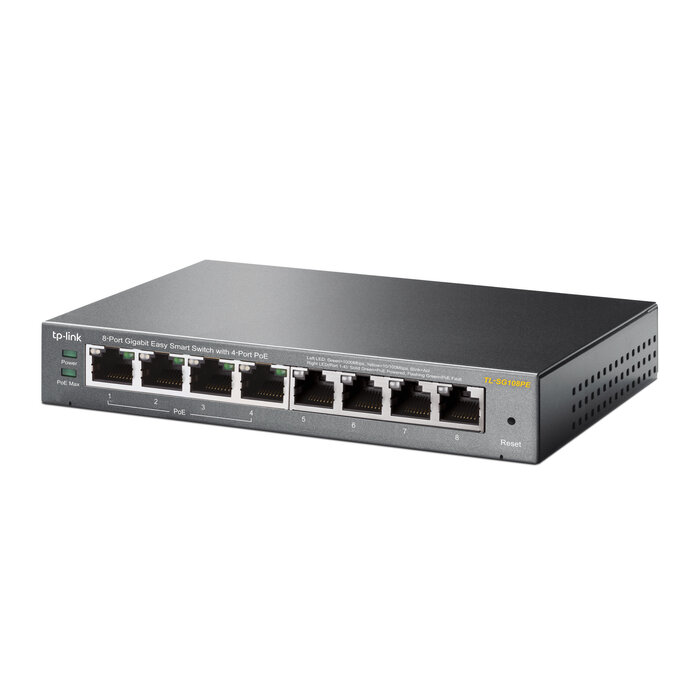 TP-Link TP-Link TL-SG108PE 8-Poorts Gigabit Switch met 4x PoE (64W)