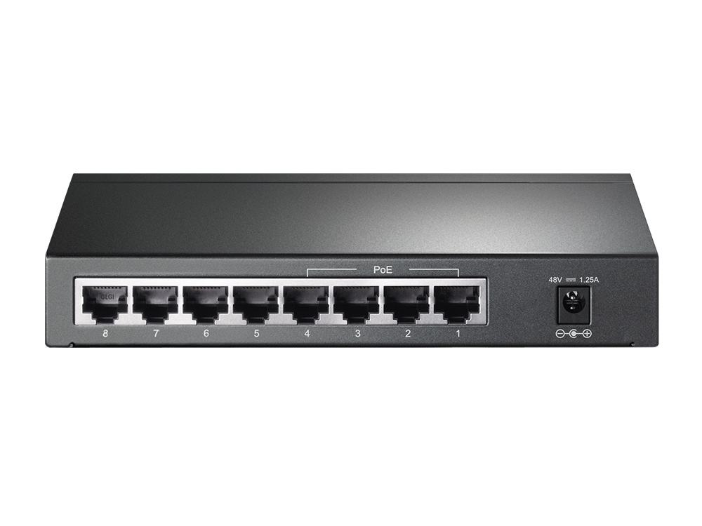 TP-Link TP-Link TL-SG1008P 8-Poorts Gigabit PoE Switch (TL-SG1008P)