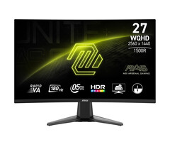 MSI MSI MAG 27CQ6F 27" WQHD Curved Gaming Monitor - 180Hz, 0.5ms