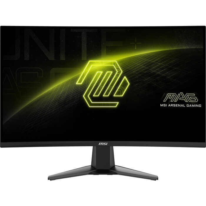 MSI MSI MAG 27C6F - 27 Inch Full HD Curved Gaming Monitor - 180Hz - 1ms