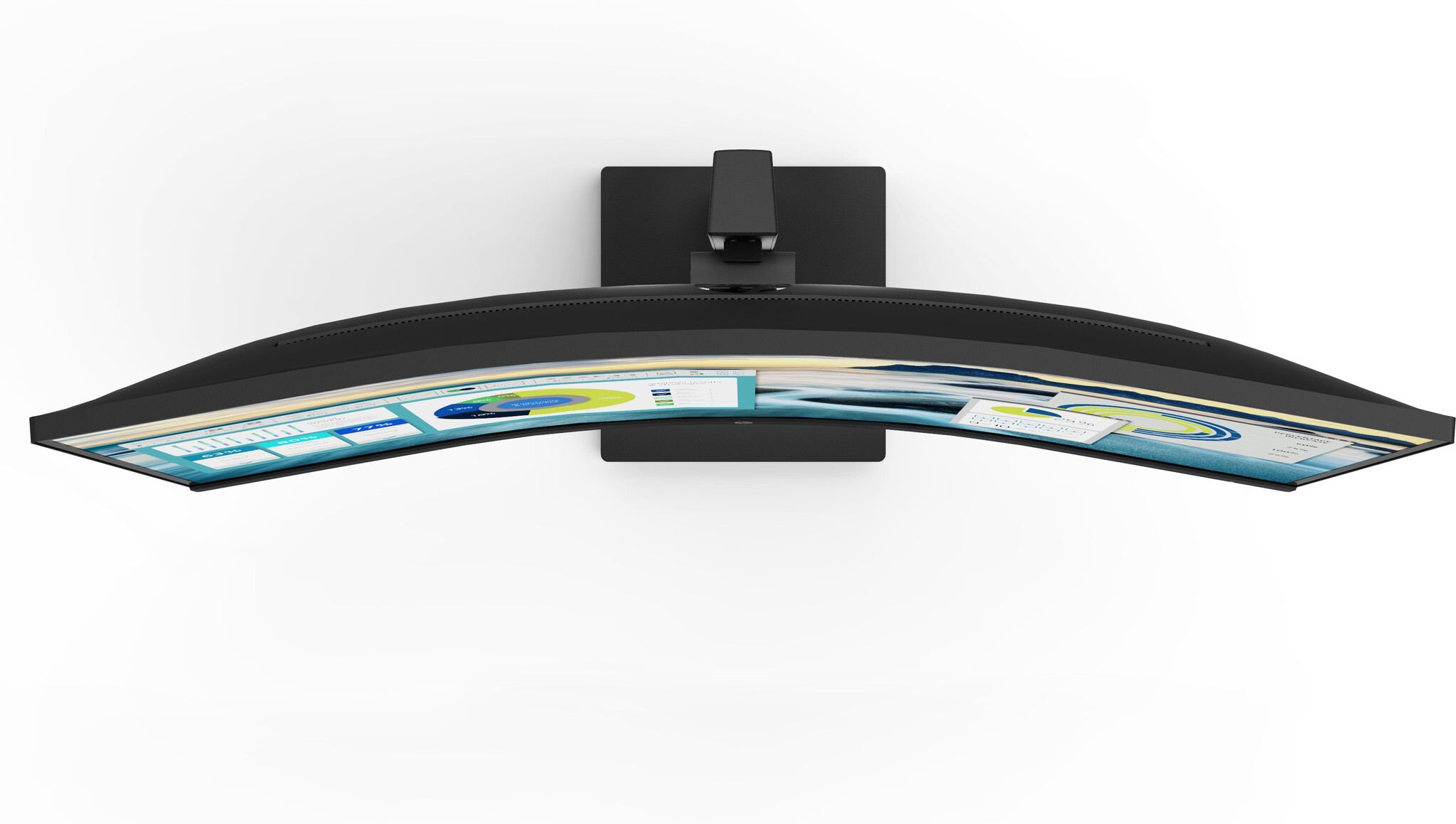 HP Printing & Computing HP P34hc G4, 86,4 cm (34"), 3440 x 1440 Pixels, Quad HD, LED, 5 ms, Zwart