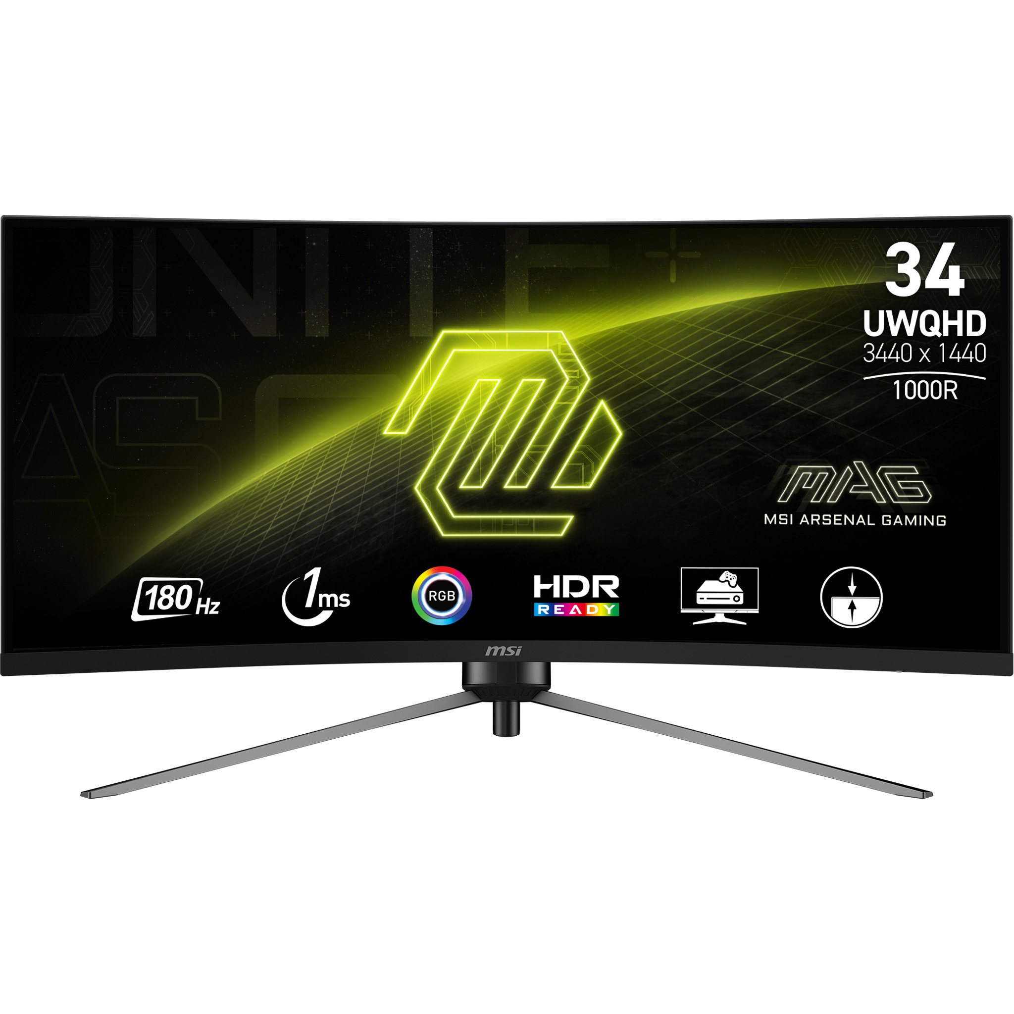 MSI MSI MAG 345CQR 34" UWQHD Curved Monitor (MAG 345CQR)