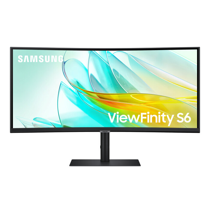 Samsung Samsung ViewFinity S6 S65UC - 34 inch Curved UltraWide Monitor - USB-C (90W) & LAN