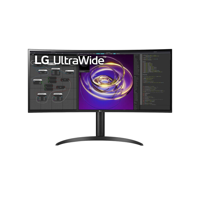 LG Electronics LG 34WP85CP-B 34 inch UltraWide Curved QHD Monitor met USB-C 96W